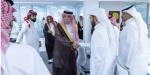 وزير التجارة يتفقد فرع الوزارة والمركز السعودي للأعمال بعسير