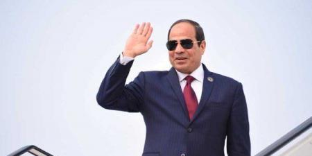 الرئيس السيسي يعود إلى أرض الوطن بعد زيارة قصيرة للسعودية