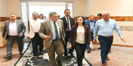 تمهيدًا لافتتاحها.. محافظ البحيرة تتفقد التشطيبات النهائية بمدرسة «STEM» للمتفوقين بدمنهور