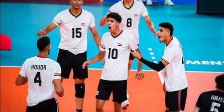 منتخب مصر للشباب يهزم تايلاند في بطولة العالم للكرة الطائرة بالصين