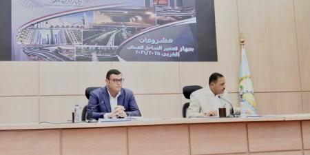 وزير الإسكان ومحافظ مطروح يتابعان الموقف التنفيذي لعدد من المشروعات بمطروح
