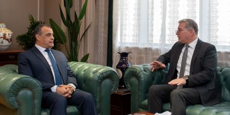 وزيرا الإنتاج الحربي والبترول يبحثان سبل تعزيز التعاون المشترك