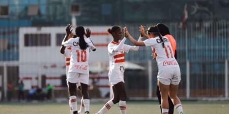 فريق «سيدات الزمالك» يفتتح الدوري بتعادل مع إس أي كا إف سي