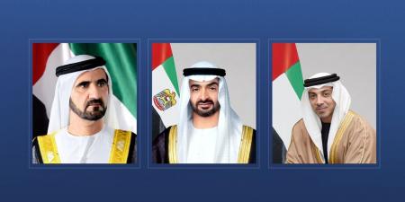 رئيس الدولة ونائباه يعزون أمير الكويت بوفاة الشيخة سعاد عبدالله