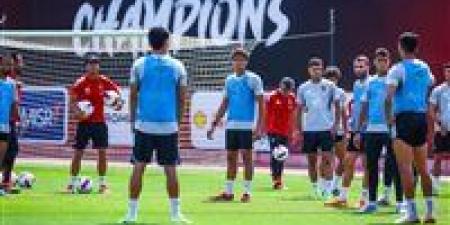 الأهلي يختتم تدريباته الجماعية اليوم استعداداً لمواجهة غزل المحلة فى الدوري