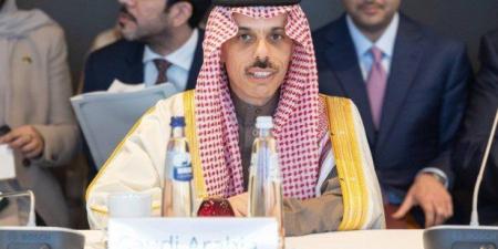وزير الخارجية السعودي: إقامة دولة فلسطينية حق أصيل للشعب الفلسطيني