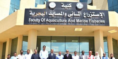 تفاصيل إستعدادات كلية الاستزراع المائي بجامعة العريش لإستقبال العام الجامعي الجديد (صور)