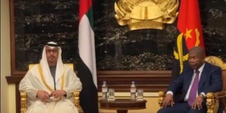 رئيس الدولة يبحث مع رئيس أنغولا العلاقات الثنائية وسبل تعزيزها لمصلحة التنمية المشتركة
