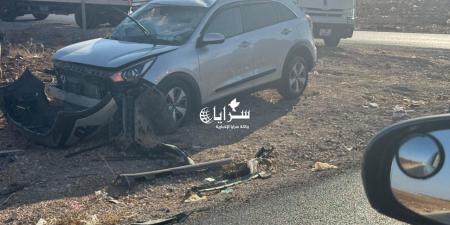 وفاة و (5) إصابات بحادث تصادم في إربد .. صور