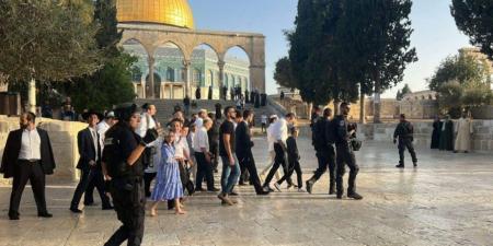 عشرات المستوطنين يقتحمون المسجد الأقصى