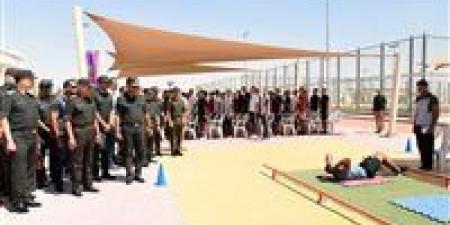 المتحدث العسكرى : القائد العام للقوات المسلحة وزير الدفاع والإنتاج الحربى يتفقد إختبارات القبول بالأكاديمية العسكرية المصرية والكليات العسكرية