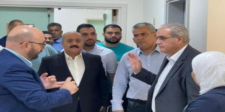 وزير الصحة: أكثر من 10 فرق تعمل بشكل متزامن لتجهيز مستشفى الأميرة بسمة الجديد