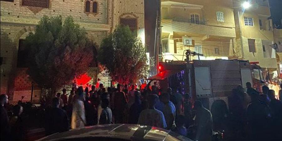 الحماية المدنية تسيطر على حريق بحوش مواشي بالأقصر