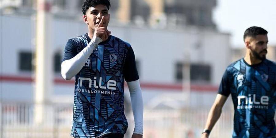 محمد السيد يخوض تدريبات تأهيلية خاصة قبل بداية مباراة الزمالك ومودرن سبورت