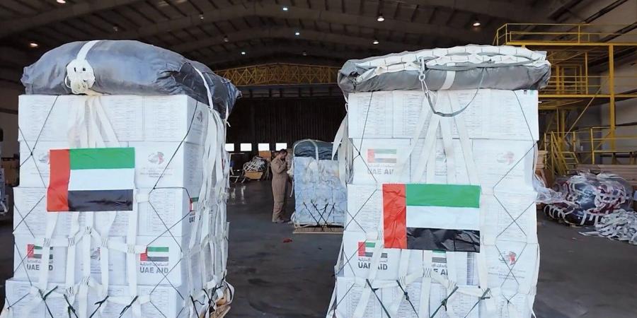 الإمارات تنفذ الإنزال الجوي الـ77للمساعدات في قطاع غزة