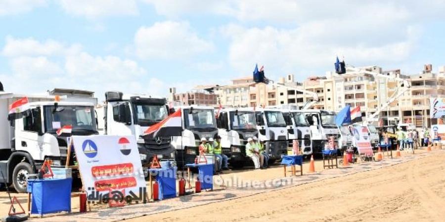 مياه دمياط تشارك في فعاليات التدريب العملي المشترك