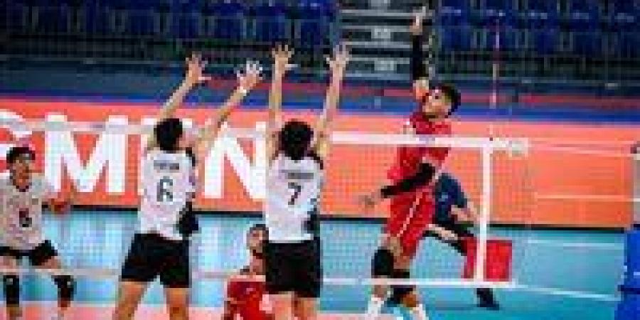 منتخب مصر للشباب يهزم تايلاند في بطولة العالم للكرة الطائرة بالصين