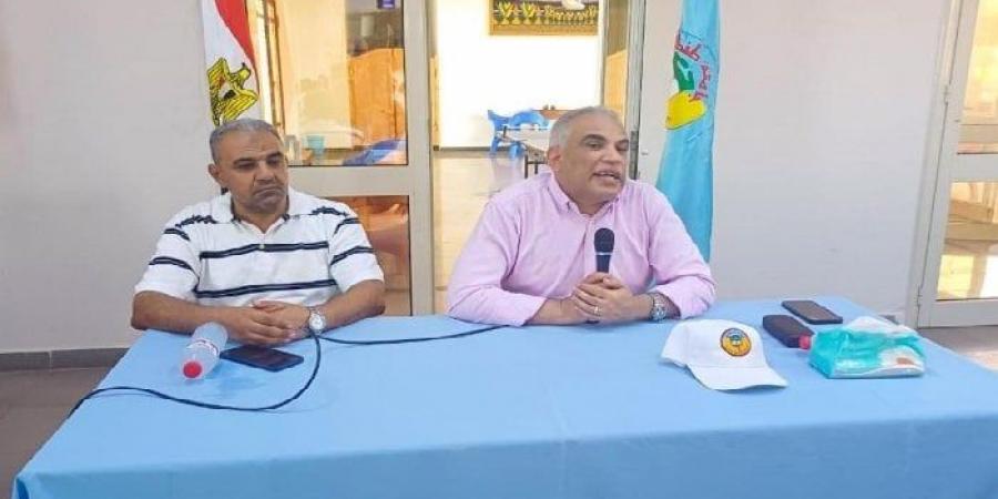 رئيس جامعة طنطا يتفقد المعسكر الصيفي الطلابي ببلطيم