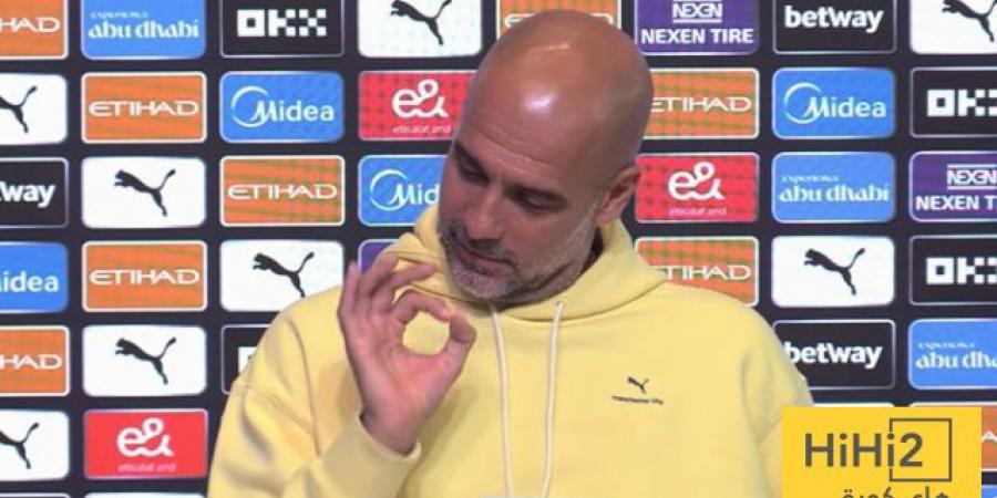 تعليق جديد من غوارديولا على الخسارة أمام الهلال