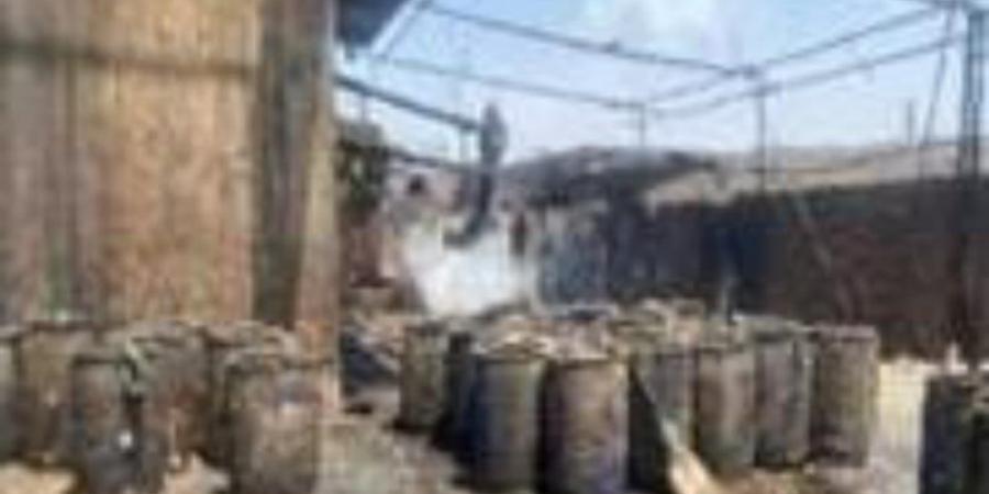 ضبط 90 طن مواد خطرة في مصنع غير مرخص لإنتاج أعلاف مغشوشة بالخانكة