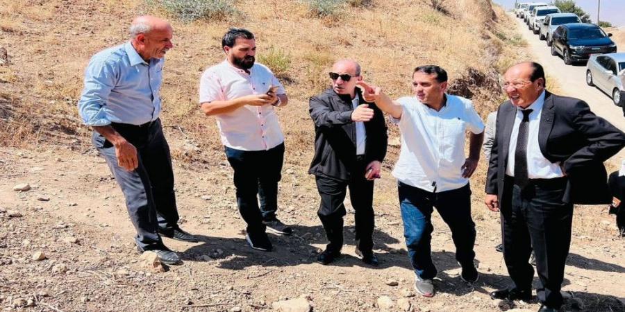 وزير الإدارة المحلية يتفقد واقع الخدمات في بلدية كفرنجة الجديدة