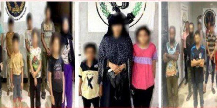 «على طريقة الكتعة».. الداخلية تضبط عصابة استغلال الأطفال في التسول