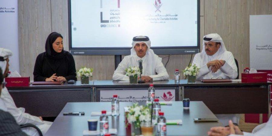 تعاون بين "تنظيم الأعمال الخيرية" و"مجلس قطر للبحوث" لتطوير العمل الخيري والإنساني