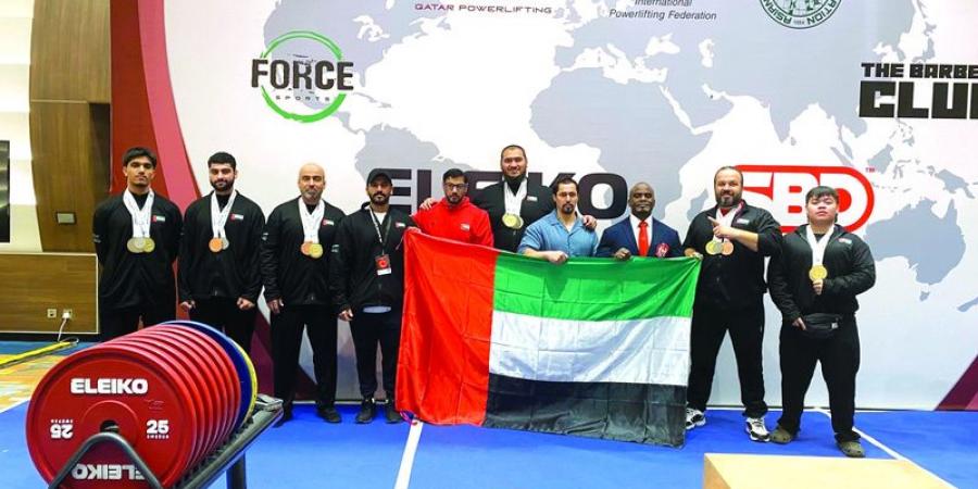 21 ميدالية لمنتخب القوة البدنية في غرب آسيا
