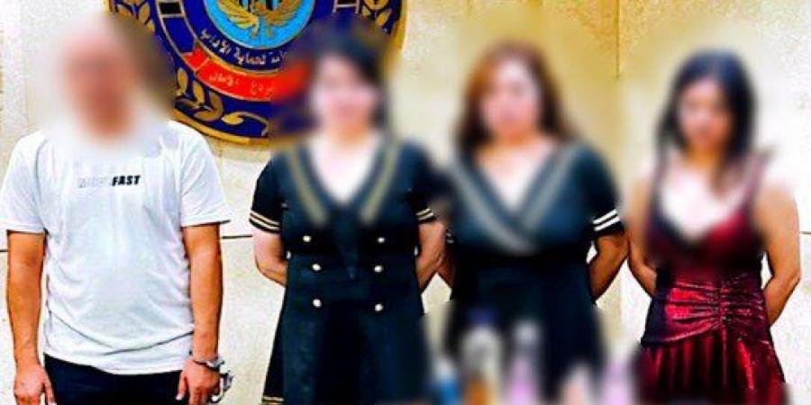 ضبط شبكة دعارة أجنبية في التجمع الأول