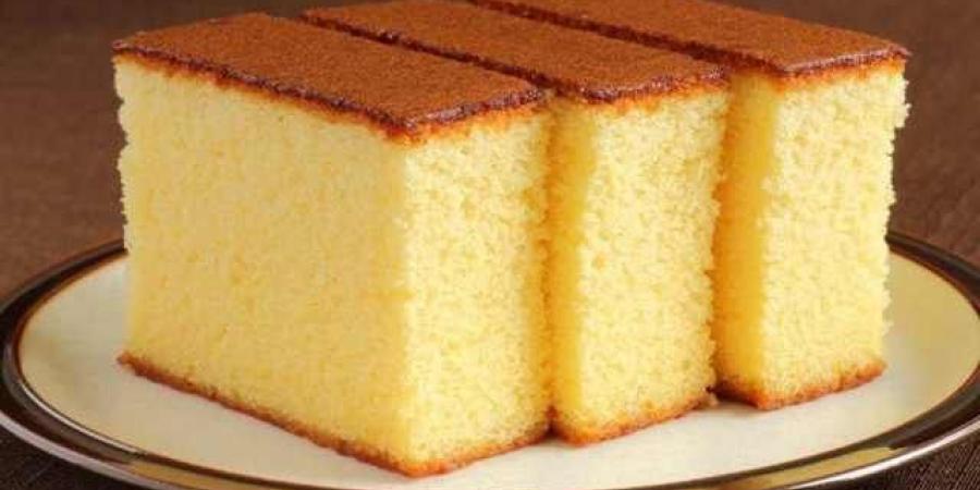 كيكة الشاي الهشة بخطوات اقتصادية