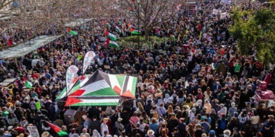 مسيرات أسترالية حاشدة تطالب بوقف الحرب الإسرائيلية على غزة