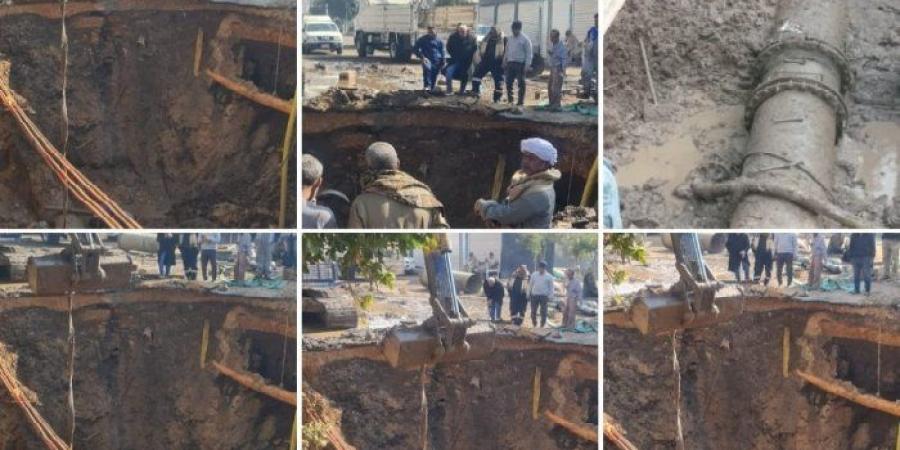 مياه قنا تنتهي من تنفيذ خط بديل لتغذية قرى خط الجبل بمركز أبوتشت