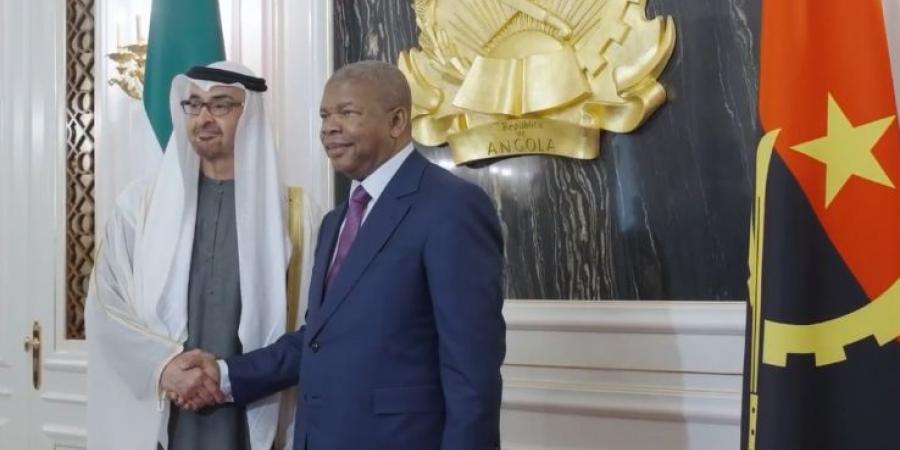 رئيس الدولة ورئيس أنغولا يشهدان تبادل اتفاقية الشراكة الاقتصادية الشاملة وإعلان عدد من مذكرات التفاهم والاتفاقيات بين البلدين