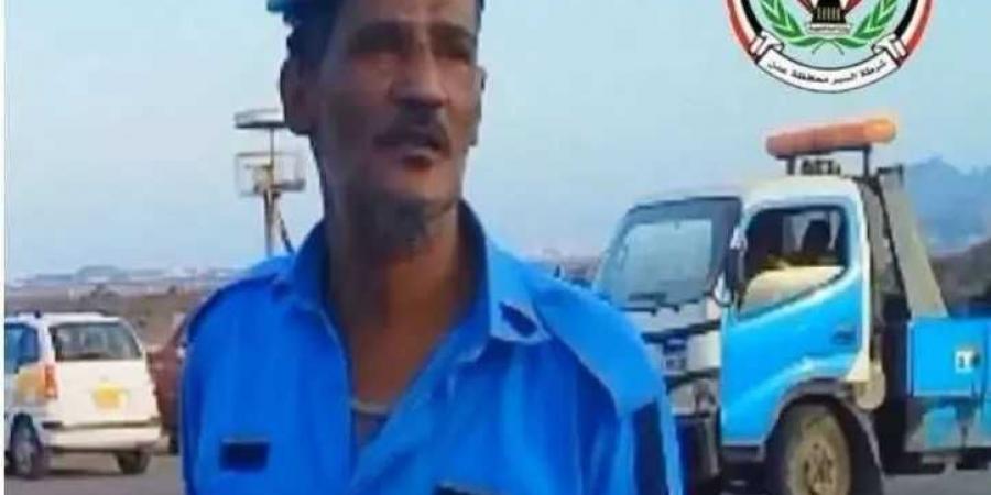دهس ضابط مرور في عدن ووفاته على الفور