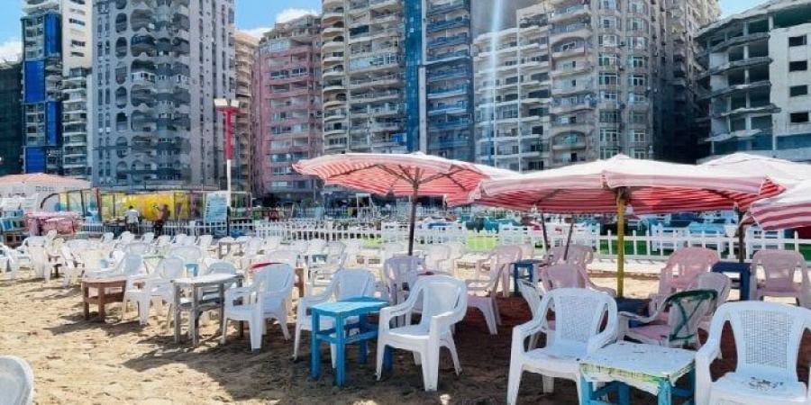 فتح شواطئ الإسكندرية مع رفع الراية الحمراء وحظر نزول البحر